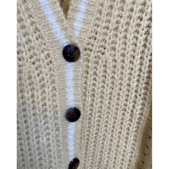 Torrid Cable Knit Tunic Boyfriend Button Up Cardigan Pocket Sweater Plus Size 3X - Picture 4 of 10